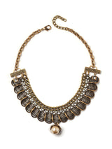 Ruffled Pearl Necklace