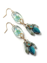 Cornflower Blue Bouquet Earring