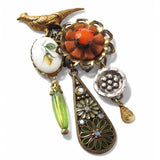 A Pheasant’s Picnic Brooch