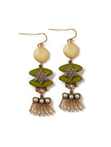 Mint Lantern Fringe Drops