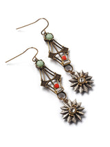 MidCentury Pinwheel Dangle Earring