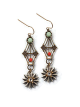 MidCentury Pinwheel Dangle Earring