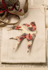 Vintage Birds Holiday Ornament Set #OKL04