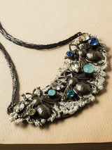 Beautiful Bees Bib Necklace