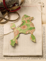 Vintage Poodle Holiday Ornament Set #OKL07