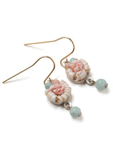 Pale Poesy Earrings
