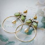 Lilian Statement Hoop Earrings
