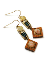 Mid-Century Stripe Earrings