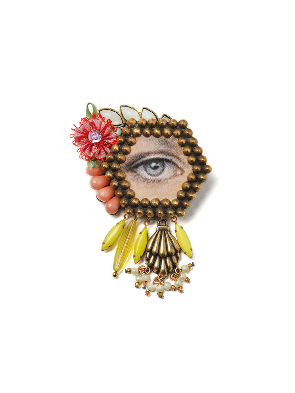 Bejeweled Color Pop Eye Ornament