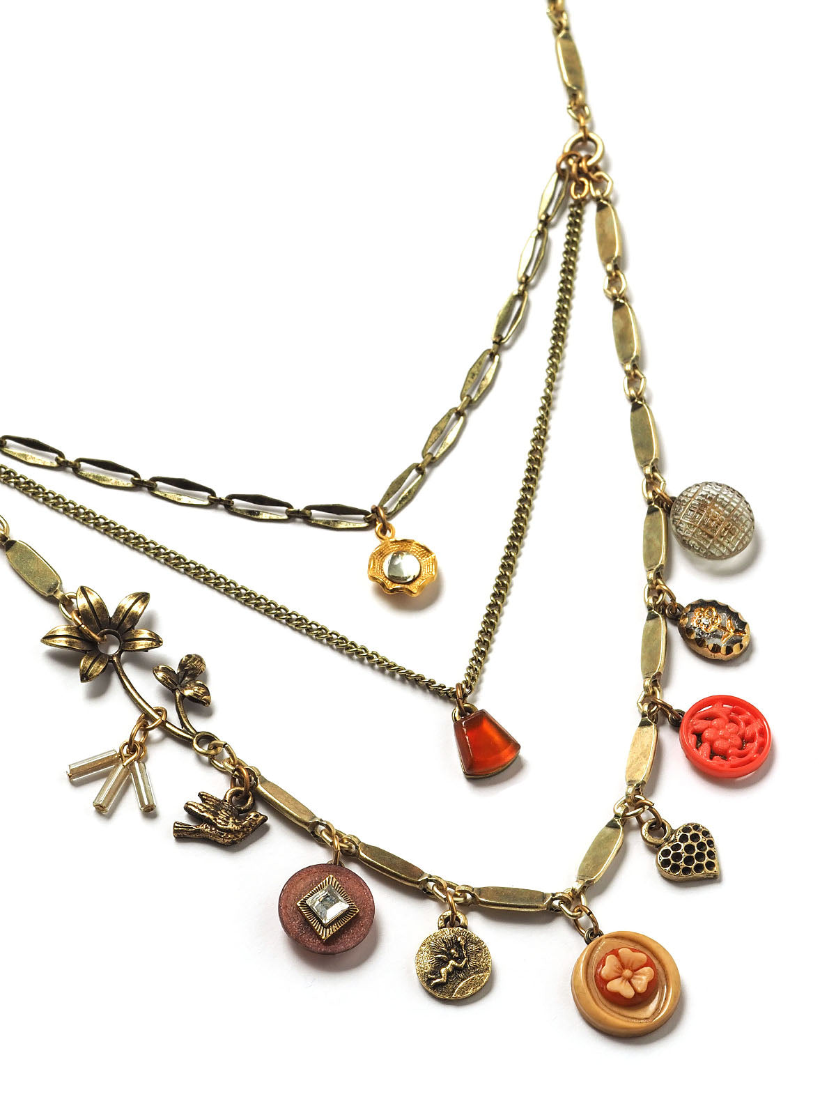 Charming Tiered Necklace – Elements Jill Schwartz