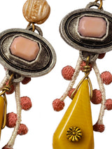 Coral & Saffron Earrings