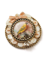 Little Bird Button Brooch