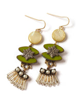 Mint Lantern Fringe Drops