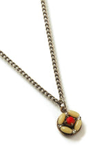 Small but Mighty Vintage Circle Pendant Necklace