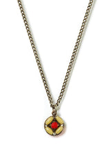 Small but Mighty Vintage Circle Pendant Necklace