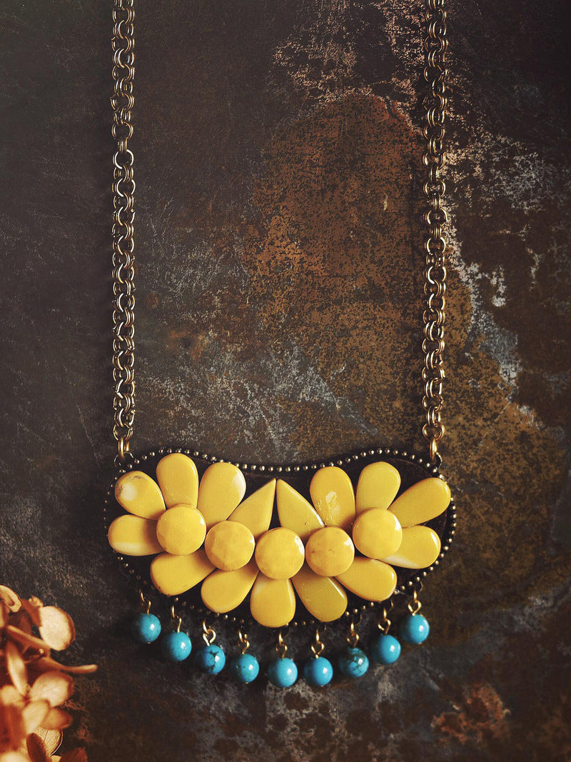 Spring Daffodil Necklace #A30N