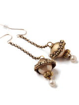 Opera With Pearls Hanging Earrings
