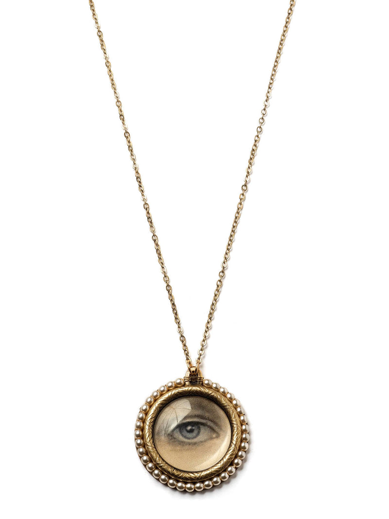 Lover's Eye Pendant Necklace