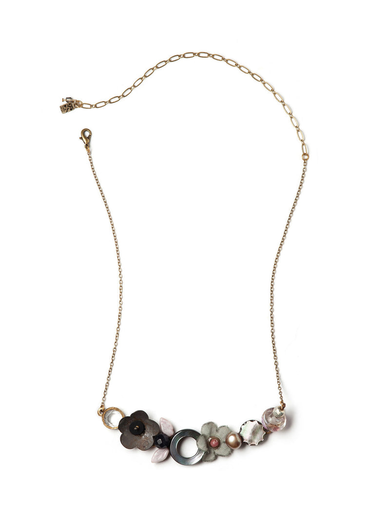 Rusted Petals Necklace