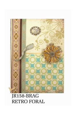 Retro Floral Brag Book #JR158