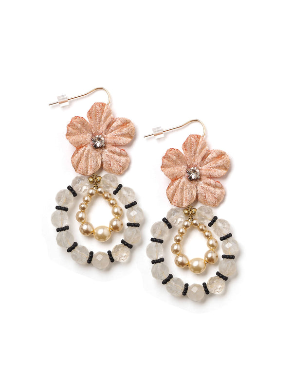 Pastel And Pearls Earrings