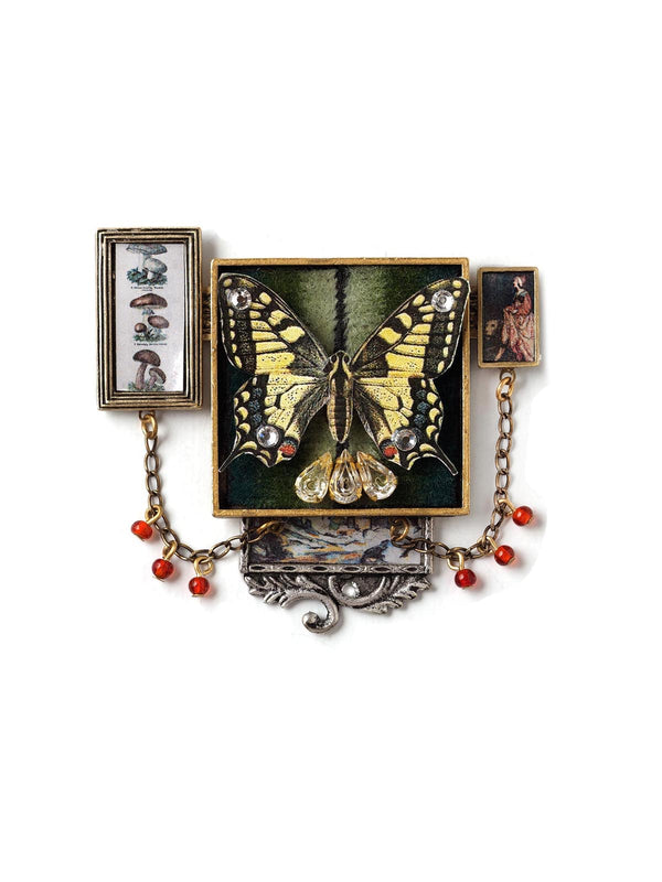 The Collectors Pin With Butterfly