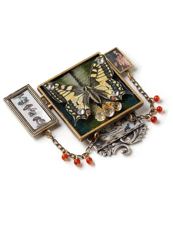 The Collectors Pin With Butterfly