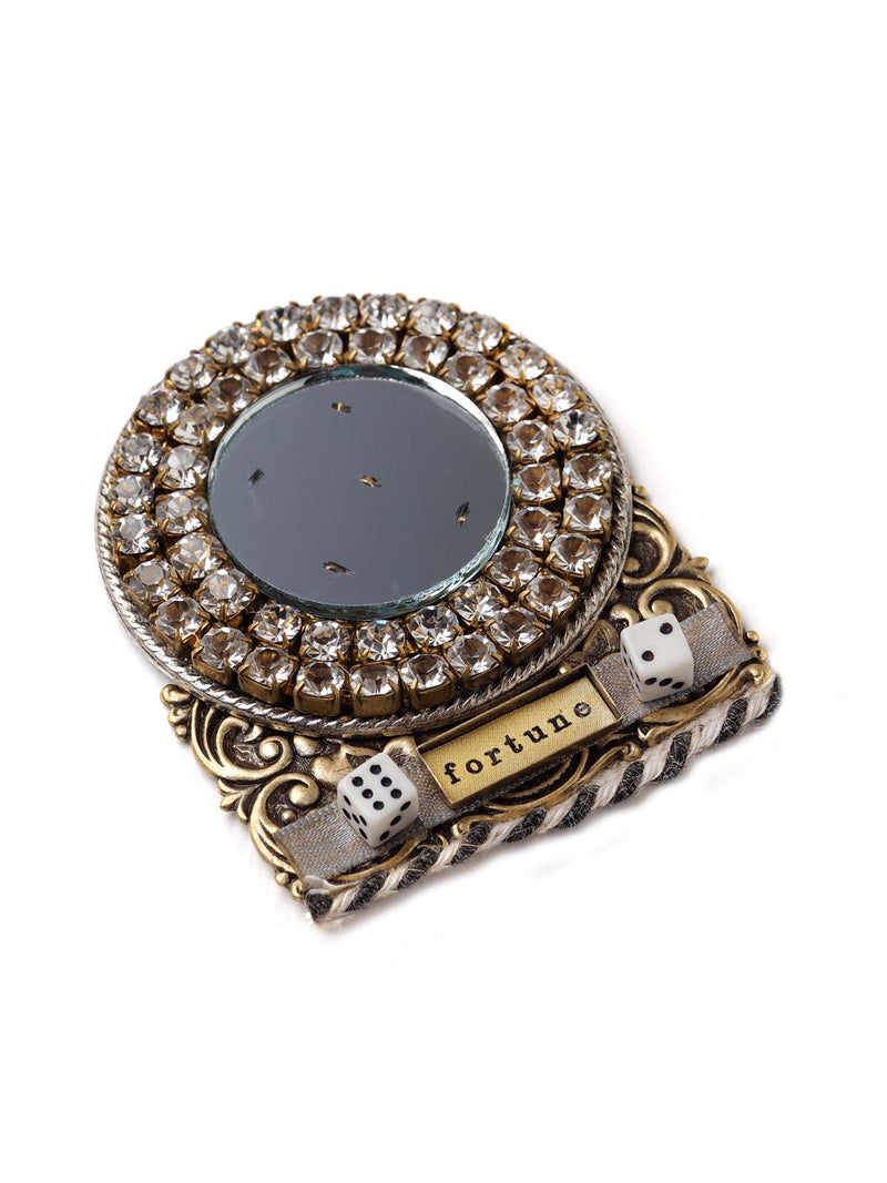 Bejeweled Fortune Teller Pin