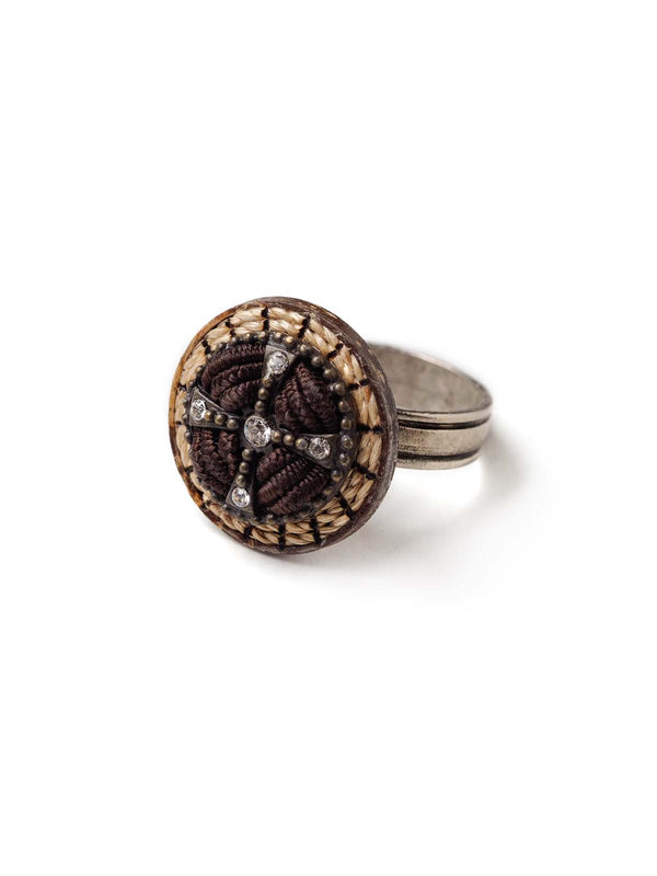 Crystal Compass RIng