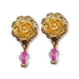 Blooms And Beads Stud Earrings Set